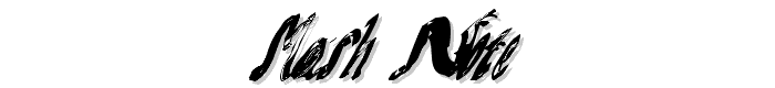 Mash Note font